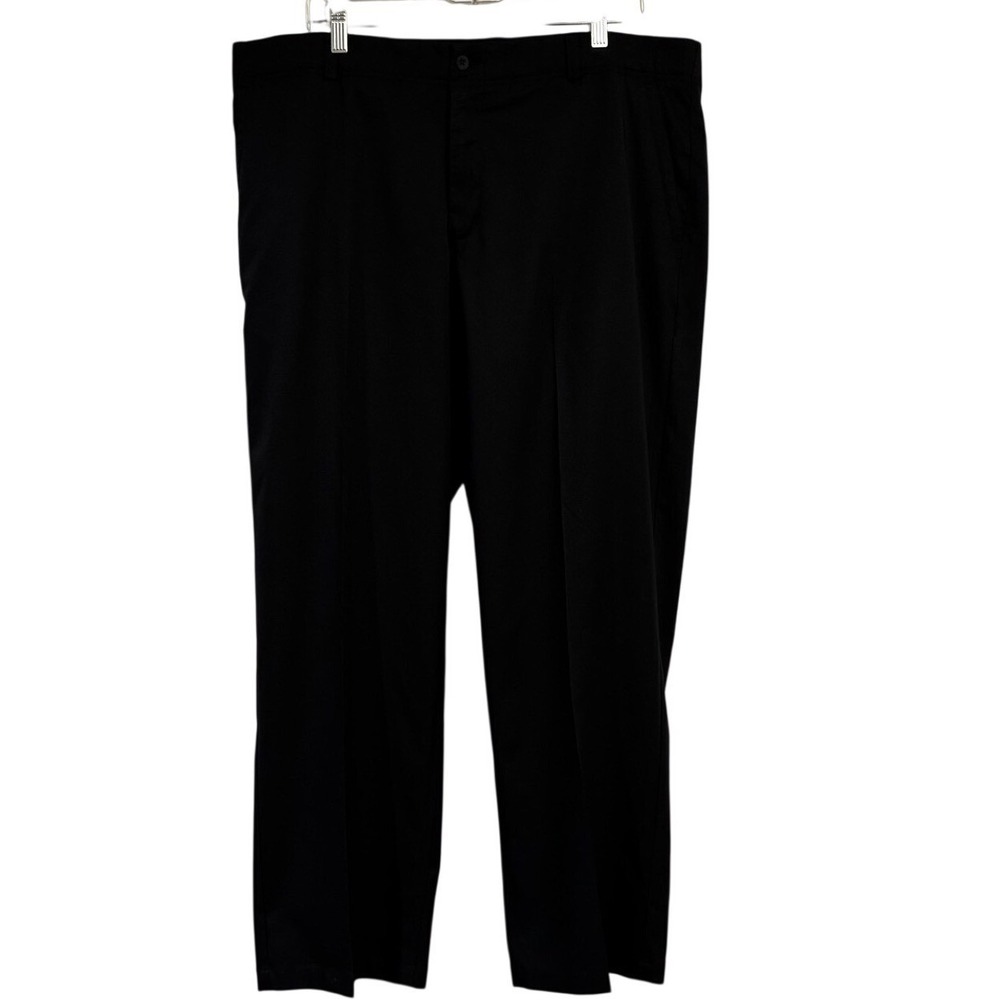 Nike Golf Pants Mens 40x30 Black Dri-FIT Performance Khakis Straight Leg